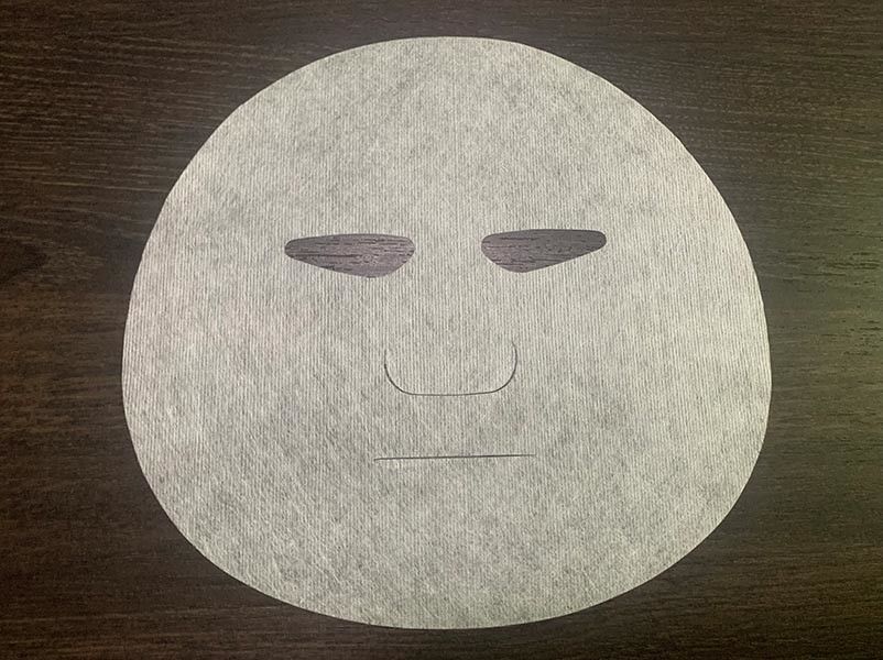 28g Tencel und Bambusfaser Spunlace-Vliesstoff-Gewebe für Gesichtsschönheits-Maske, Augen-Maske