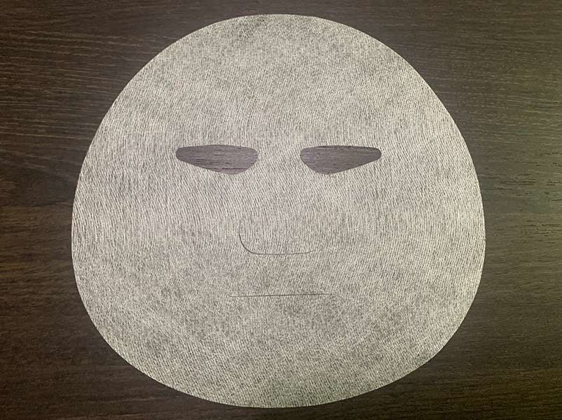 Samt und Österreicher des Eukalyptus-25g nichtgewebtes Gewebe Tencel Spunlace für Gesichtsschönheits-Maske, Augen-Maske
